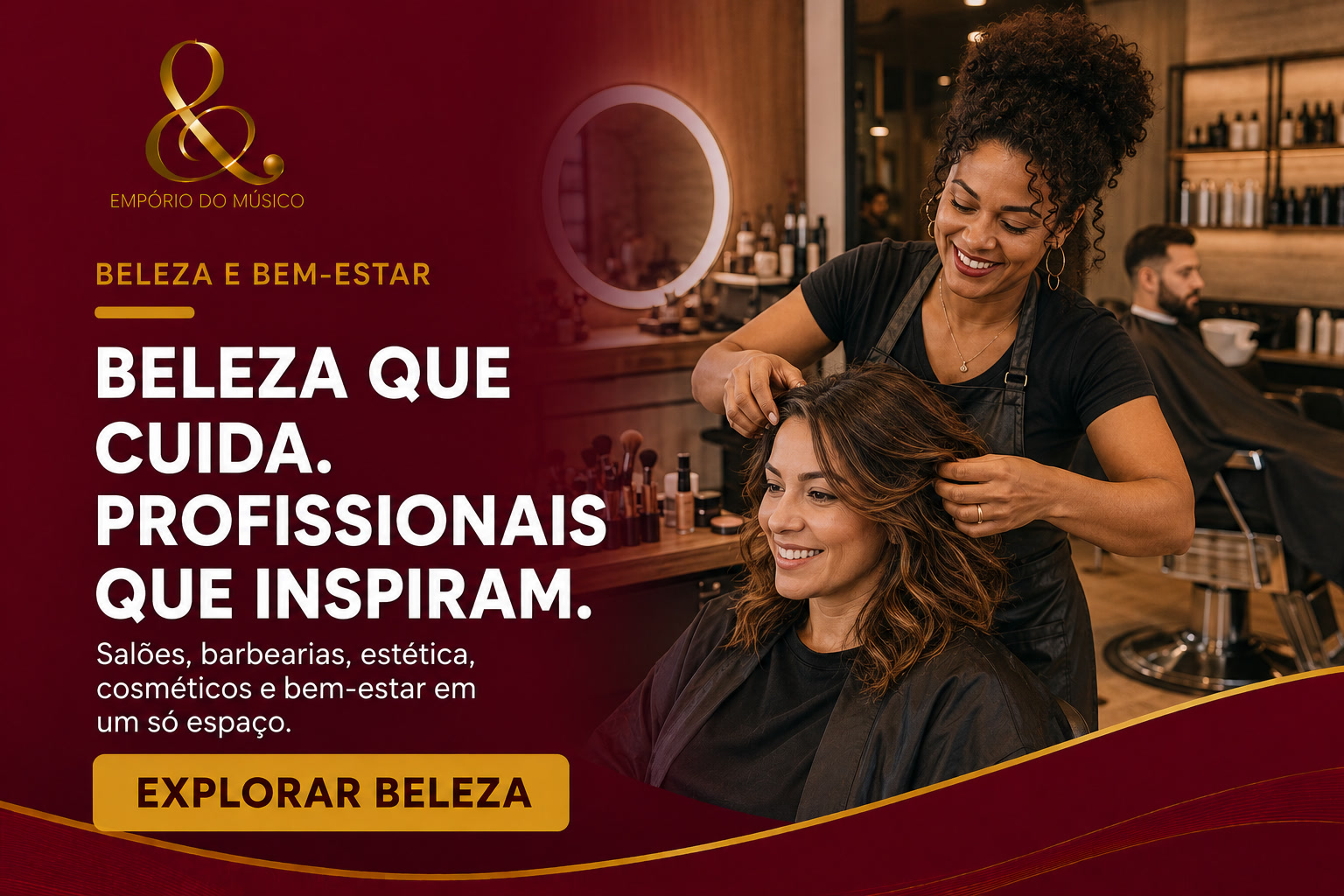 Beleza e Bem-Estar — Beleza que cuida, profissionais que inspiram