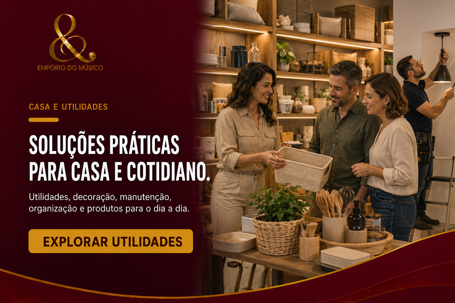 Casa e Utilidades — Soluções práticas para casa e cotidiano