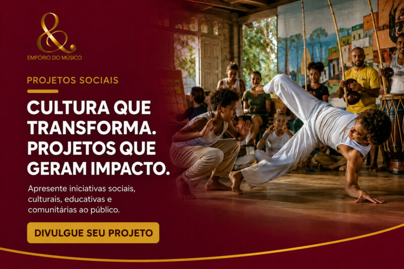 Projetos Sociais — Cultura que transforma e gera impacto coletivo